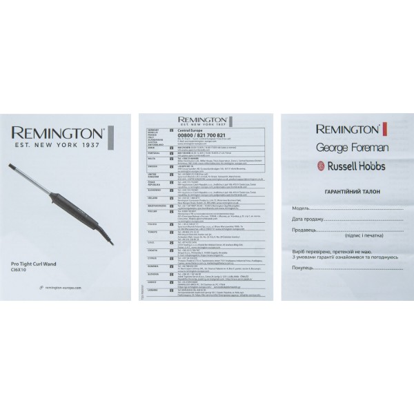 Фото - Плойка Remington CI6X10 Pro Tight Curl Wand