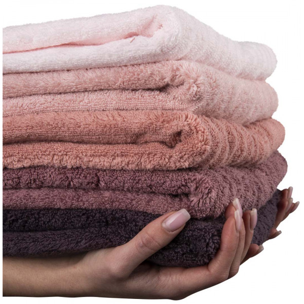 Фото - Рушник для обличчя GM Textile махровий Бабл Зеро Твіст темно-коричневий 50х90