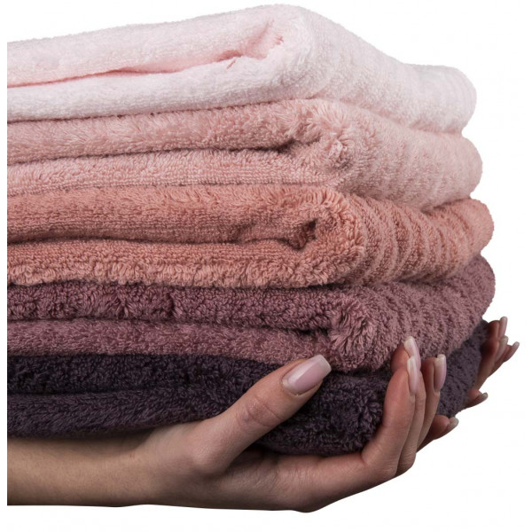Фото - Полотенце для лица GM Textile махровое Бабл Зеро Твист светло-терракотовый 50х90