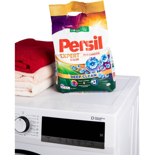 Фото - Пральний порошок Persil авт. Колор Свіжiсть від Сілан 2,7 кг, 18 циклів