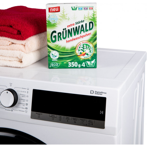 Фото - Пральний порошок GRUNWALD д/руч.прання Гірська Свіжість 350 г