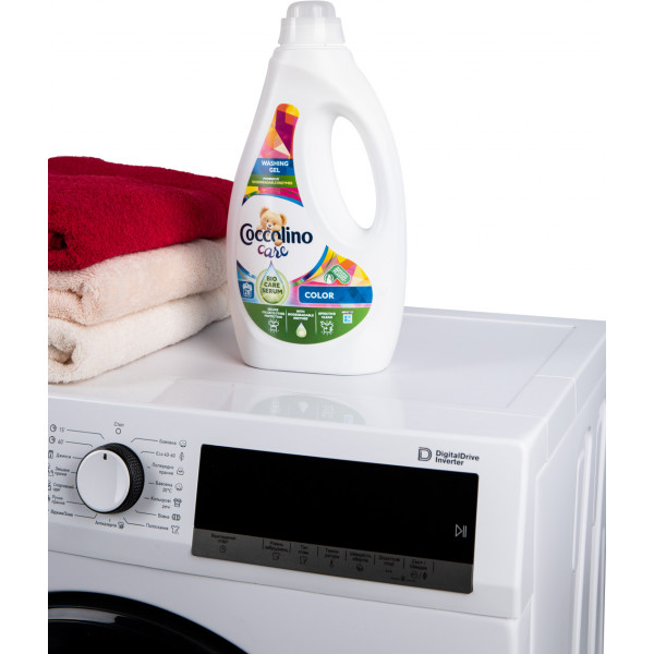 Фото - Гель для прання Coccolino CARE д/кольорових речей 1,12л