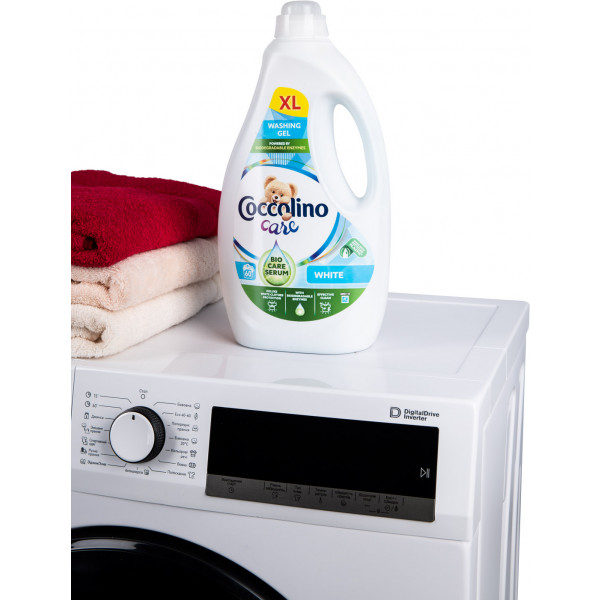 Фото - Гель для стирки Coccolino CARE д/белых вещей 2,4л