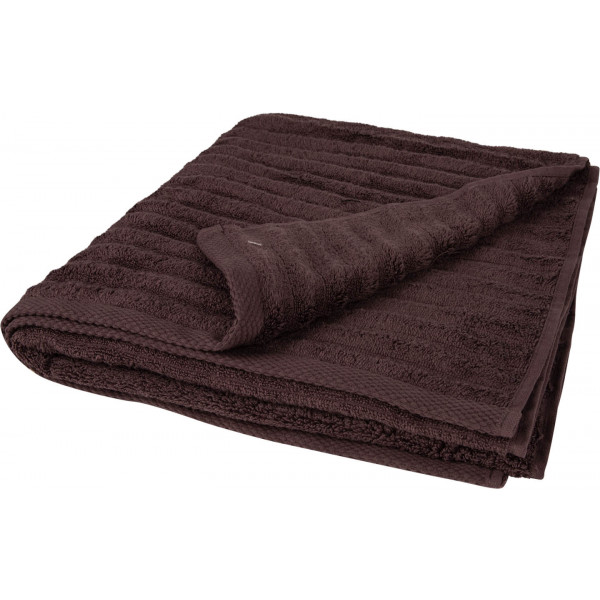 Фото - Рушник банний GM Textile махровий Бабл Зеро Твіст темно-коричневий 70х140