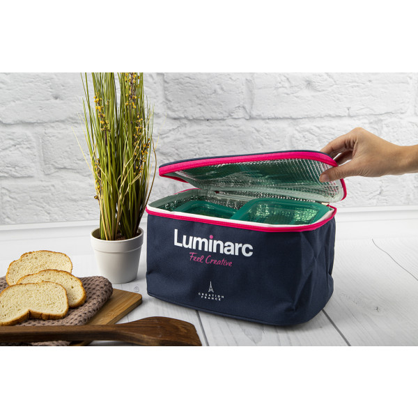 Фото - Набір емностей для зберігання Luminarc Keep'n'box + сумка (P6634)