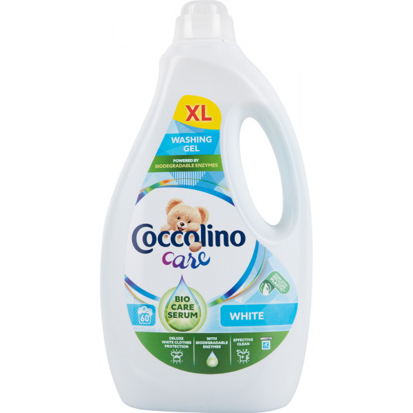 Фото - Гель для стирки Coccolino CARE д/белых вещей 2,4л