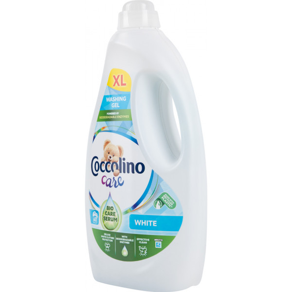 Фото - Гель для стирки Coccolino CARE д/белых вещей 2,4л