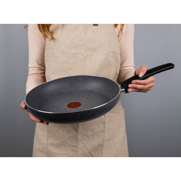 Фото - Сковорода универсальная Tefal D4560632 Hard Stone 28 см