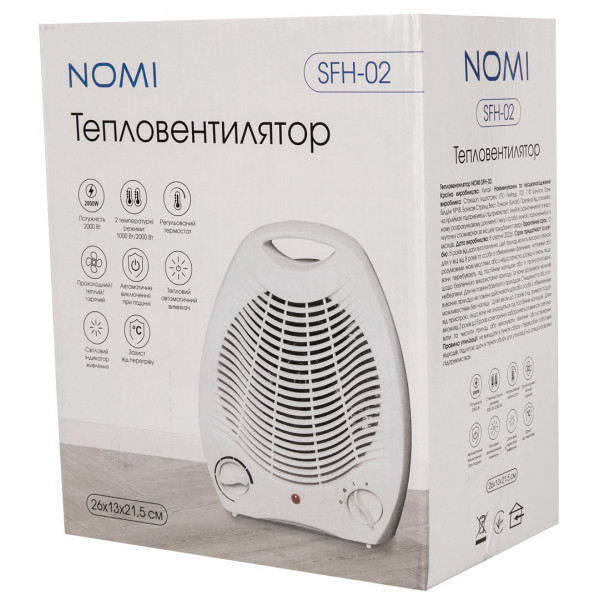 Фото - Тепловентилятор Nomi SFH-02