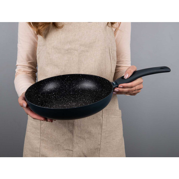 Фото - Сковорода универсальная Vinzer Stone Induction Line 24 см (50440)