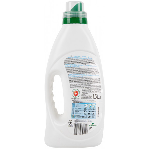Фото - Гель для прання Green&Clean Professional д/кольор.та білих речей 1,5 л., 50 циклів