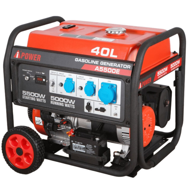 Фото - Генератор бензиновий A-iPower A5500E