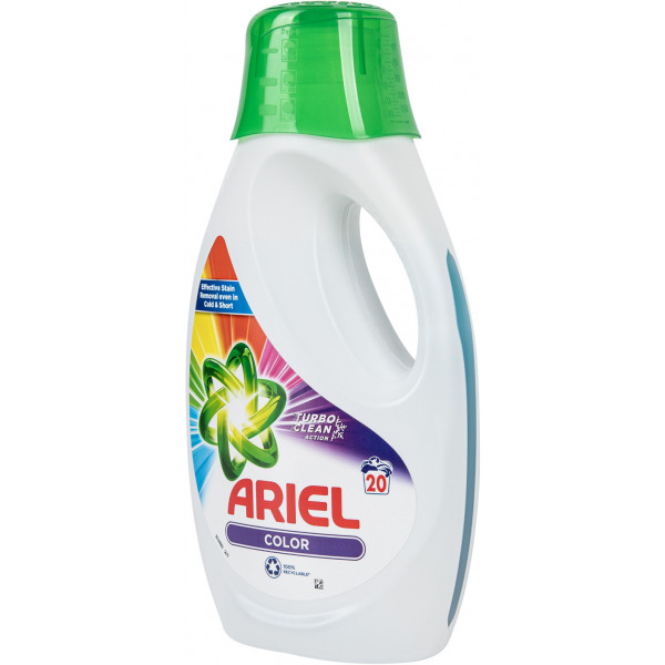 Фото - Гель для прання Ariel Чистота та Свіжість д/кольорового 1л