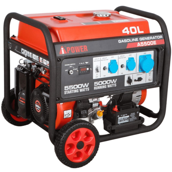 Фото - Генератор бензиновий A-iPower A5500E