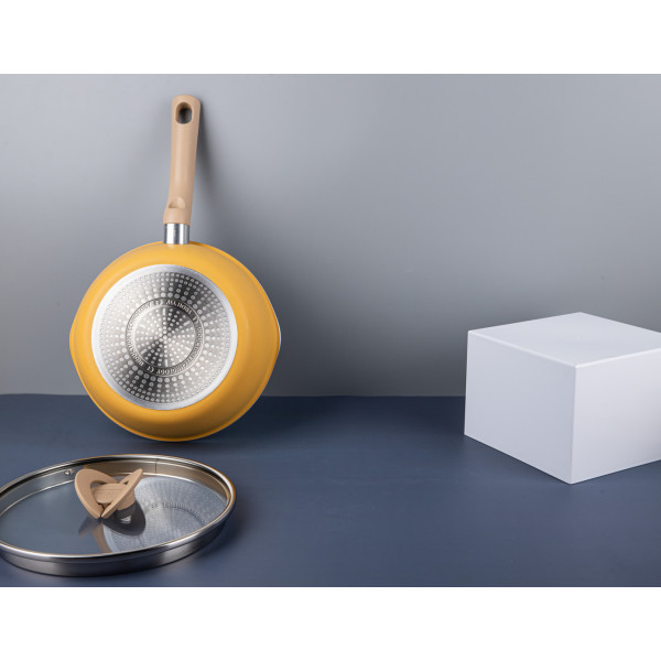 Фото - Сковорода универсальная Tefal G1808604 22 см (2,2 л), жёлтая с кр