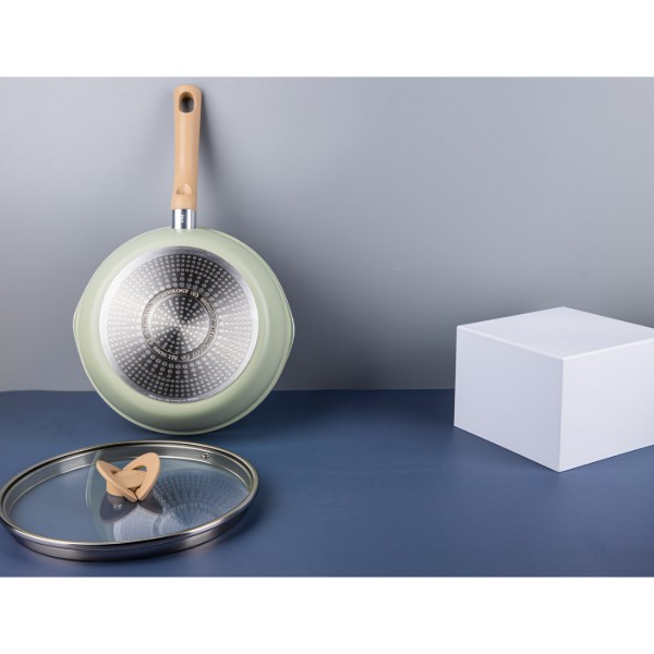Фото - Сковорода универсальная Tefal G1748704 24 см (2,6 л), оливковая с кр