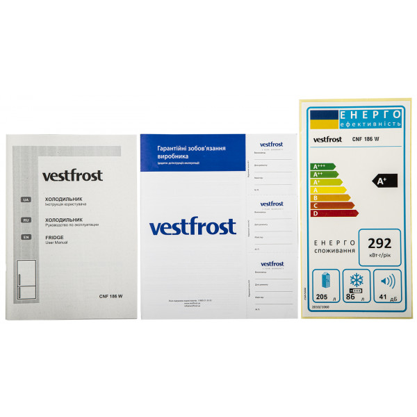 Фото - Холодильник Vestfrost CNF186W