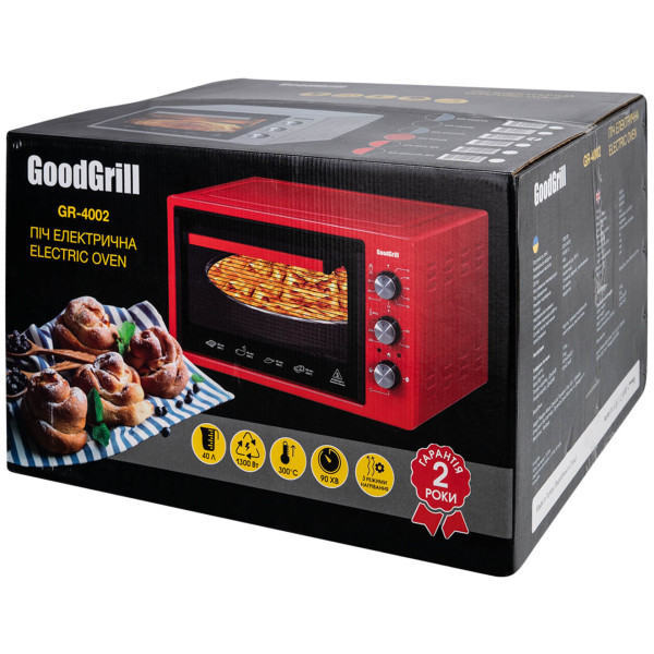 Фото - Піч електрична GoodGrill GR-4002 Graphite