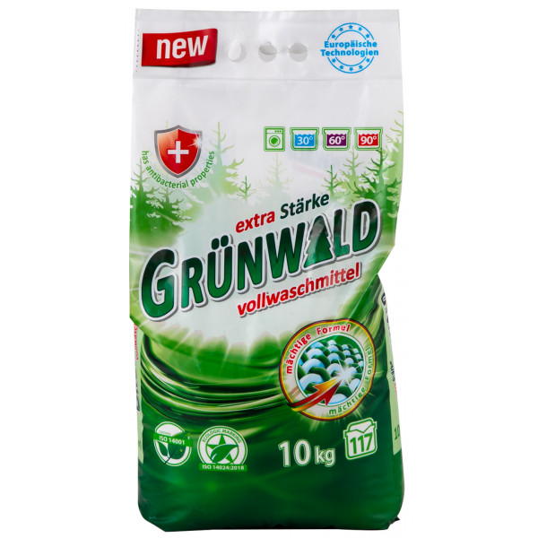 Фото - Стиральный порошок GRUNWALD Горная свежесть 10 кг (GRL06609)