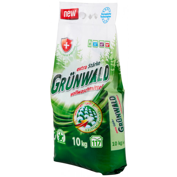 Фото - Стиральный порошок GRUNWALD Горная свежесть 10 кг (GRL06609)