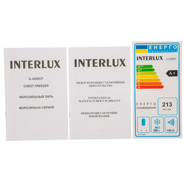 Фото - Морозильна скриня INTERLUX IL-0200CF