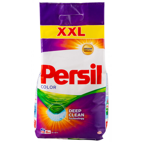Фото - Стиральный порошок Persil Автомат ''Колор'' 6 кг, 40 циклов стирки