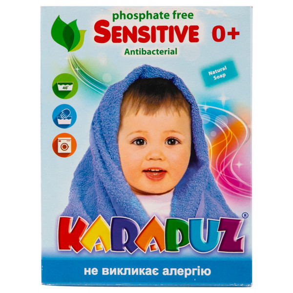 Фото - Пральний порошок Карапуз З перших днів життя, 0,4 кг
