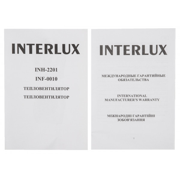 Фото - Тепловентилятор INTERLUX INF-0010