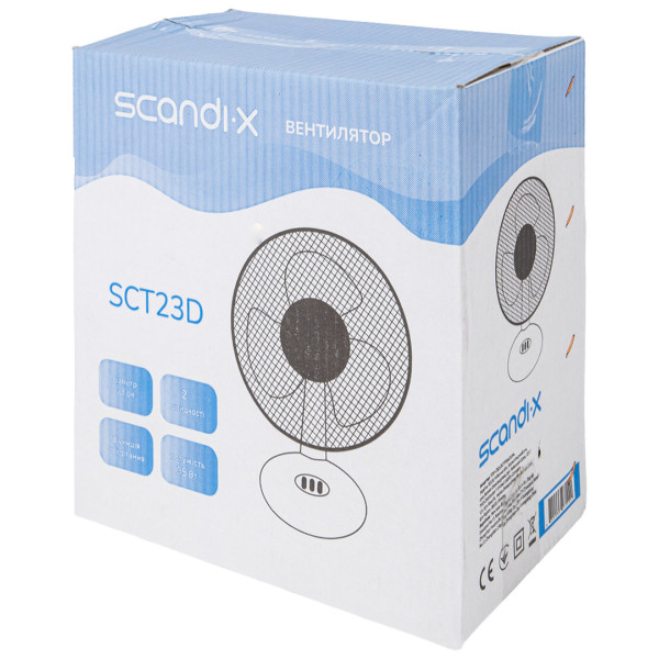 Фото - Вентилятор настільний Scandix SCT23D