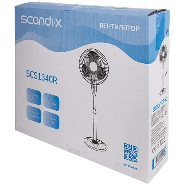 Фото - Вентилятор напольный Scandix SCS1340R