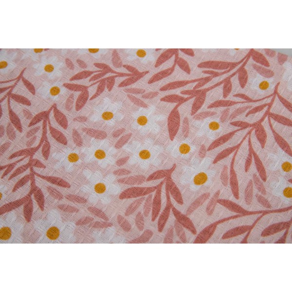 Фото - Набор полотенец Biltex вафельных Flowers 45x60