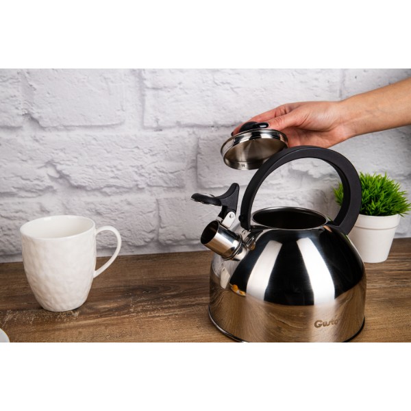 Фото - Чайник металевий Gusto GT-1402-25 2.5 л