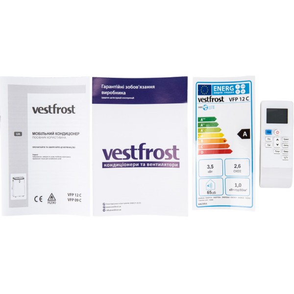 Фото - Кондиционер мобильный Vestfrost VFP12C