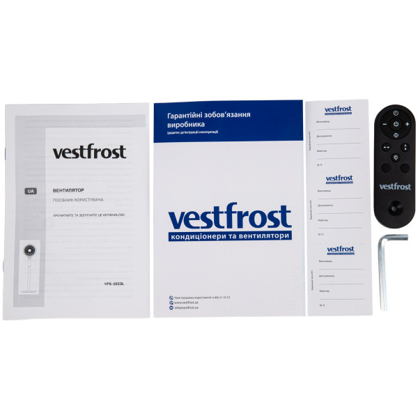 Фото - Вентилятор підлоговий Vestfrost VFS-1023L