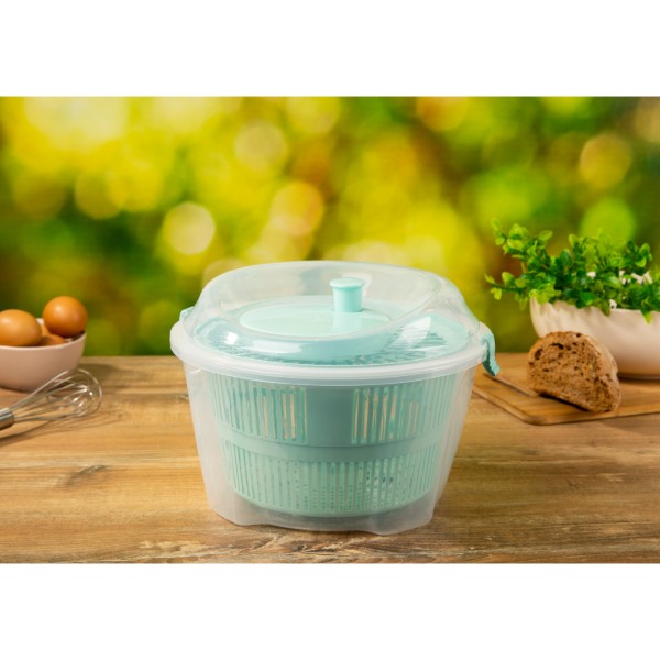 Фото - Сушка для салату ARDESTO Fresh 4.4 л Blue Tiffany (AR1603TP)