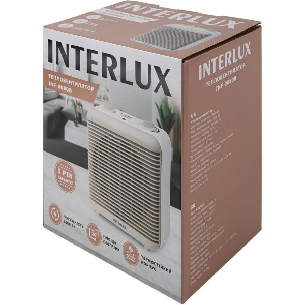 Фото - Тепловентилятор INTERLUX INF-0080B
