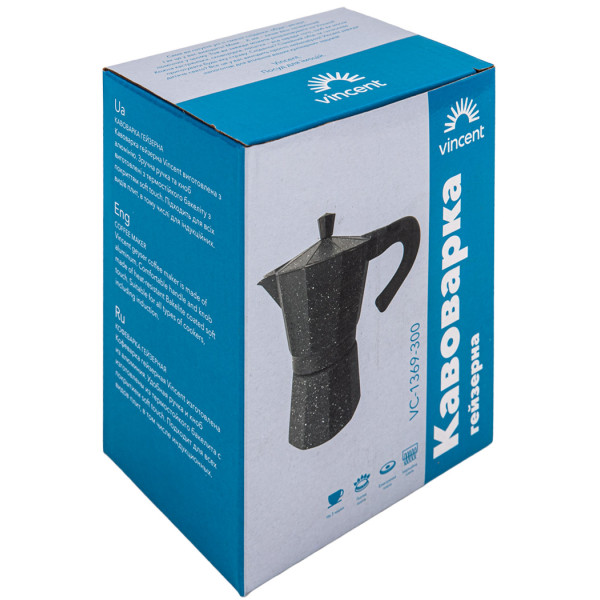 Фото - Кавоварка гейзерна Vincent VC-1369-300