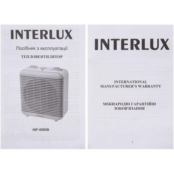 Фото - Тепловентилятор INTERLUX INF-0080B