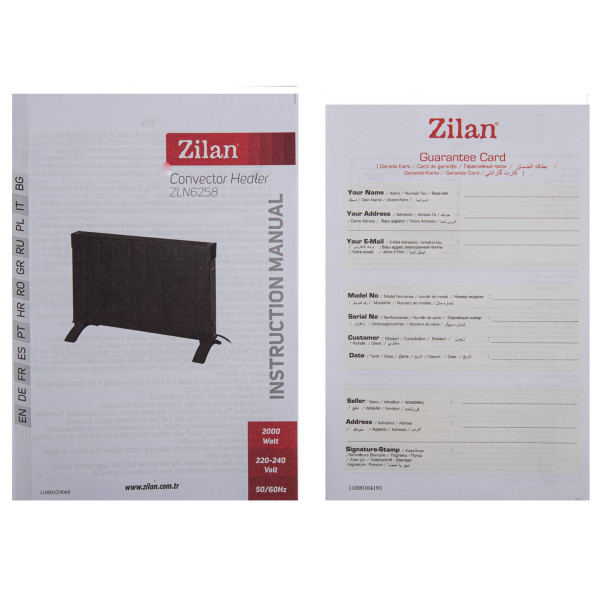 Фото - Конвектор Zilan ZLN6258
