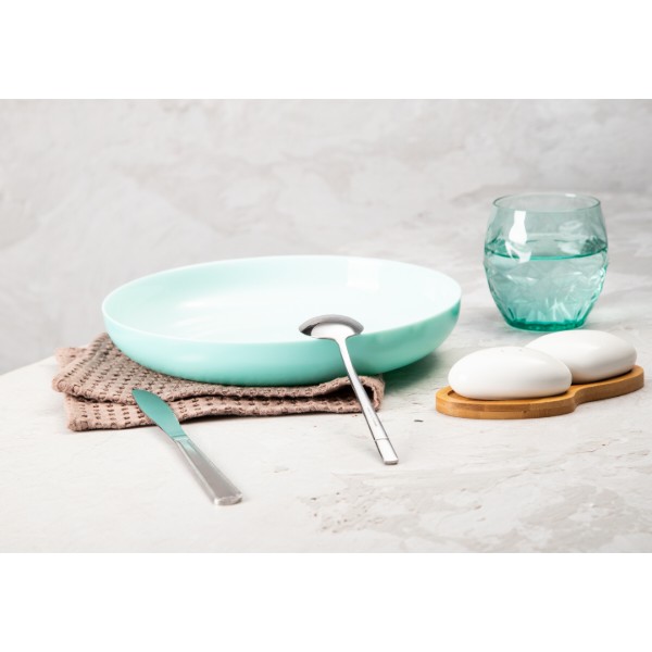 Фото - Тарелка обеденная Luminarc Friends Time Turquoise 25 см (P6386)