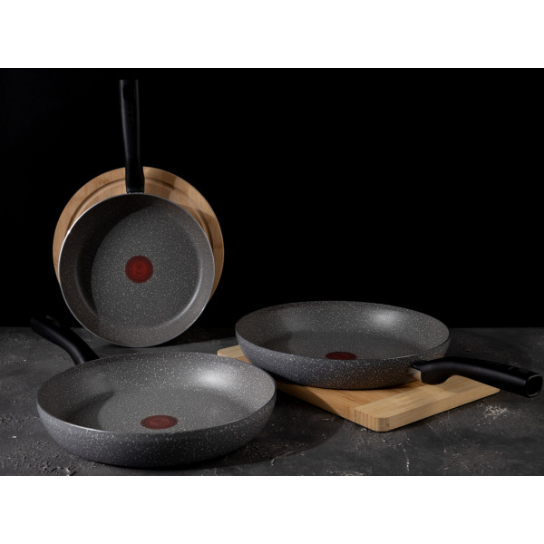 Фото - Сковорода універсальна Tefal B5790402 Cook Natural 24 см