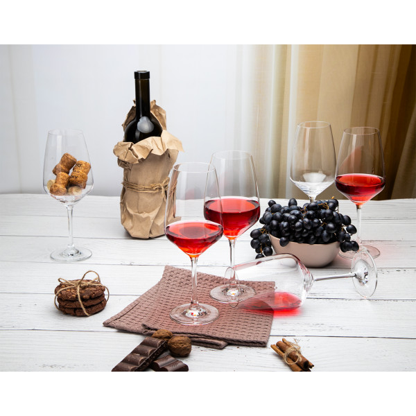 Фото - Набір келихів Schott Zwiesel 6 шт. для червоного вина 0,497 л 115671