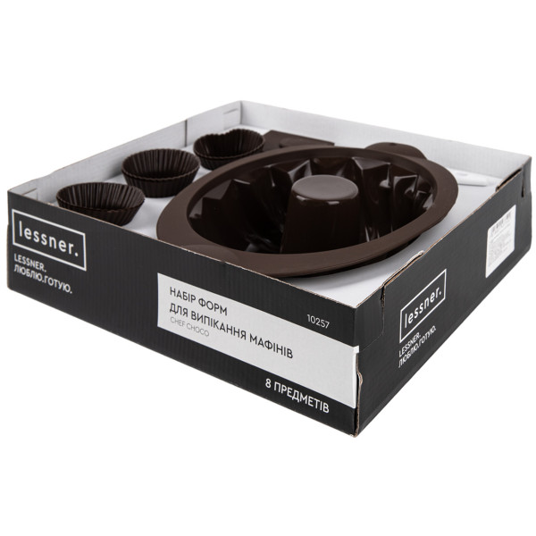 Фото - Форма для приготовления Lessner Chef Choco 8 пр. (10257)