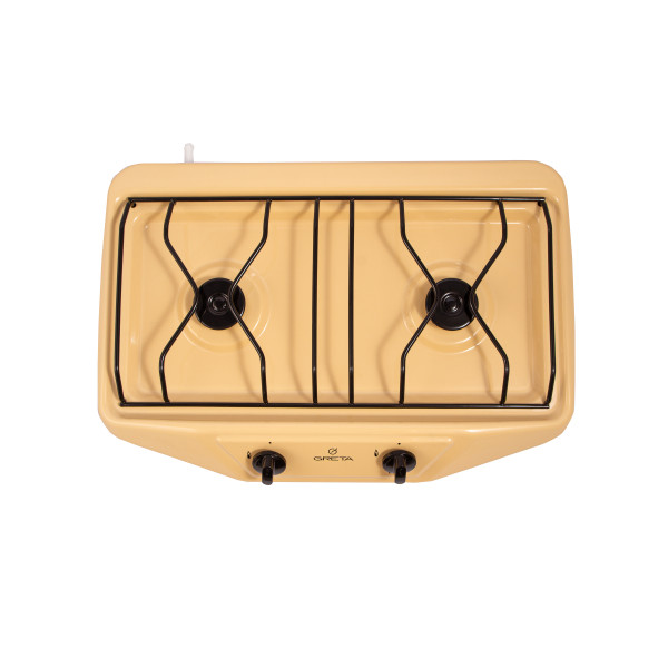 Фото - Плита газовая настольная Greta 1103 Бежева