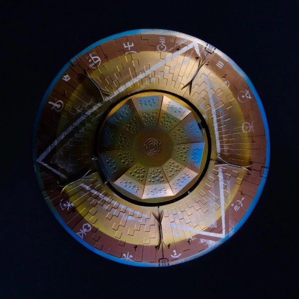 Фото - Металлический конструктор Metal Time Stellar Raiders механическое НЛО с инопланетянами (MT051)