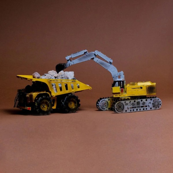 Фото - Металлический конструктор Metal Time Quarry Transporter (MT014)