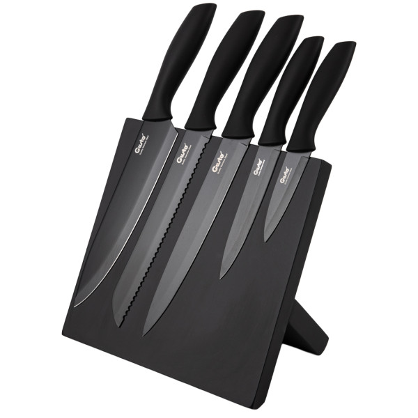 Фото - Набір ножів Gusto GT-4105-6 Чорна перлина 6 пр.