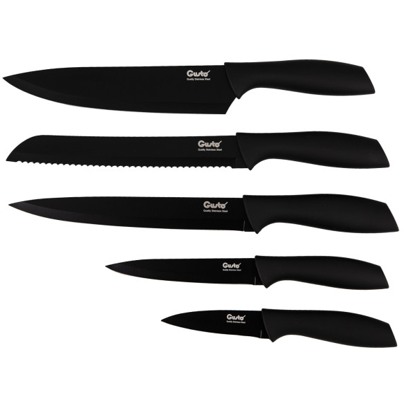 Фото - Набір ножів Gusto GT-4105-6 Чорна перлина 6 пр.