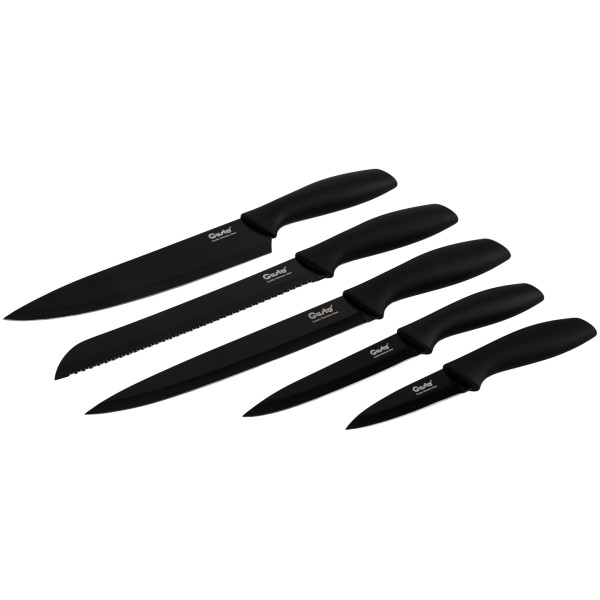 Фото - Набір ножів Gusto GT-4105-6 Чорна перлина 6 пр.