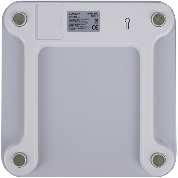 Фото - Смарт-ваги підлогові Scandix BSGS26-W White